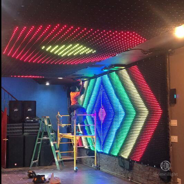 P10cm 4*6m Led Video Curtain F - Event Party Dj recension och pris