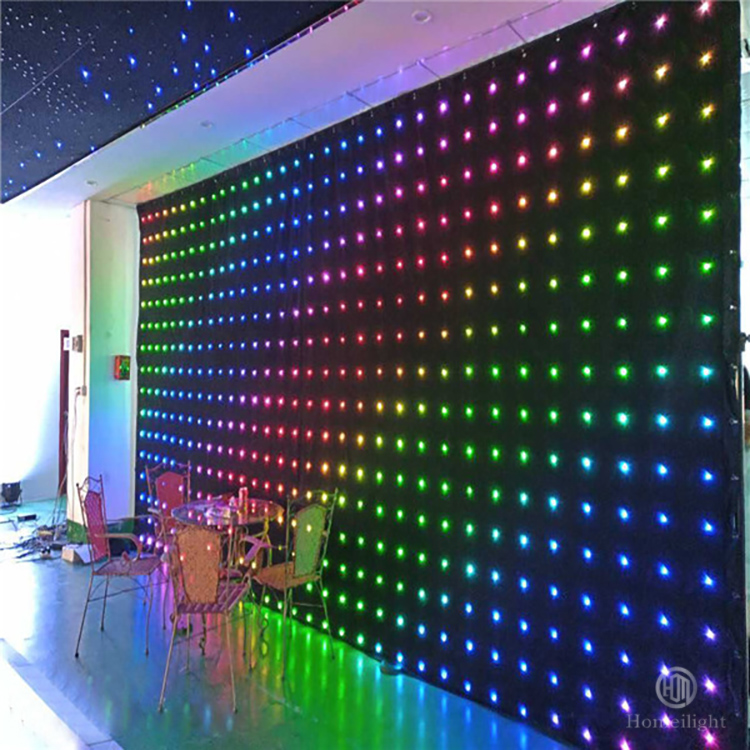 P10cm 4*6m Led Video Curtain F - Event Party Dj recension och pris