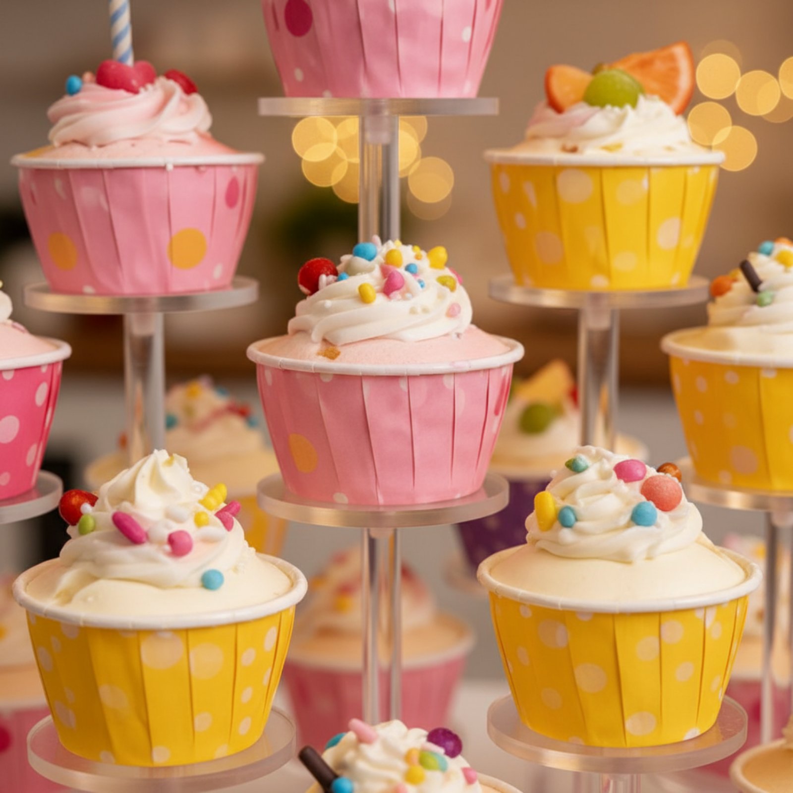 Acrylic Cupcake Stand Transpar - Cupcake Stand Tier recension och pris
