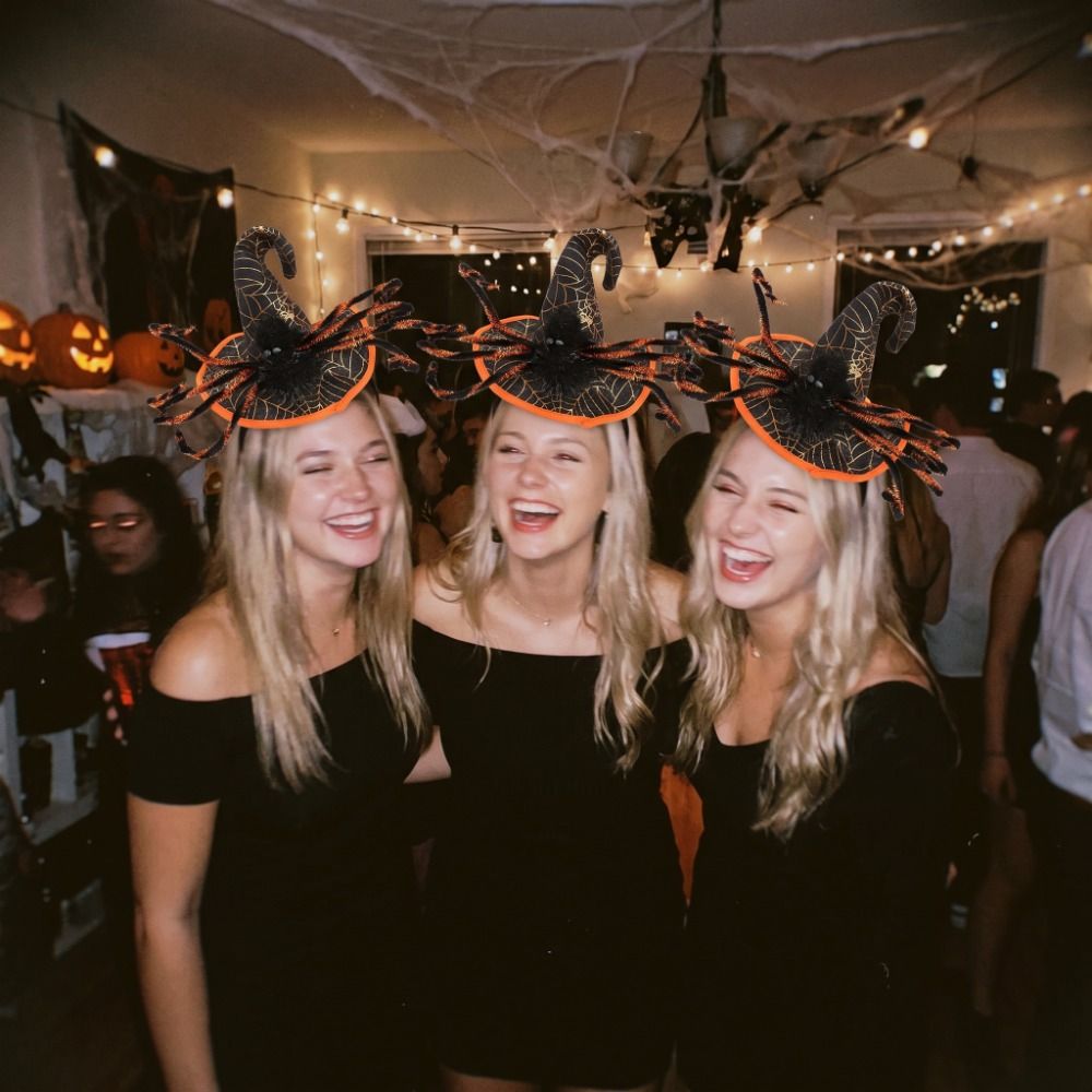 Cute Spider Halloween Witch Ha - Party Hat Cone recension och pris