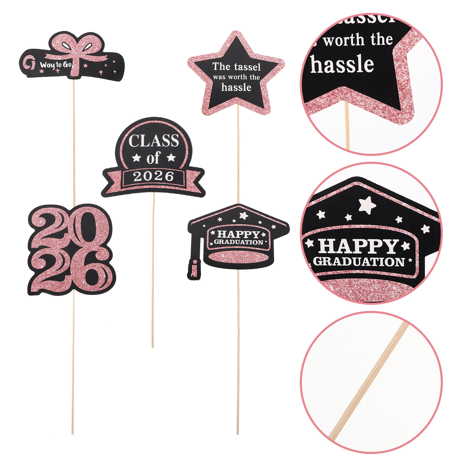 20Pcs Graduation Centerpiece S - Centerpiece Stick recension och pris