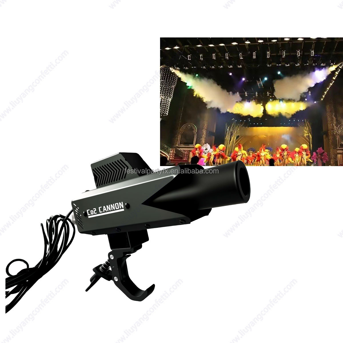 H-C06 Electric Control CO2 Jet - Event Party Dj recension och pris