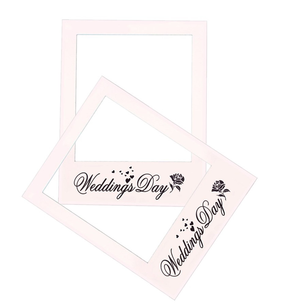 Wedding Day Photo Frame DIY Ph - Photo Booth Frame recension och pris