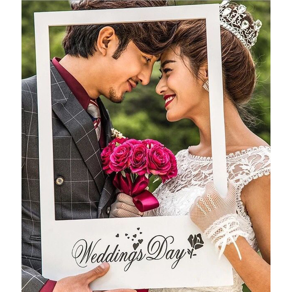 Wedding Day Photo Frame DIY Ph - Photo Booth Frame recension och pris
