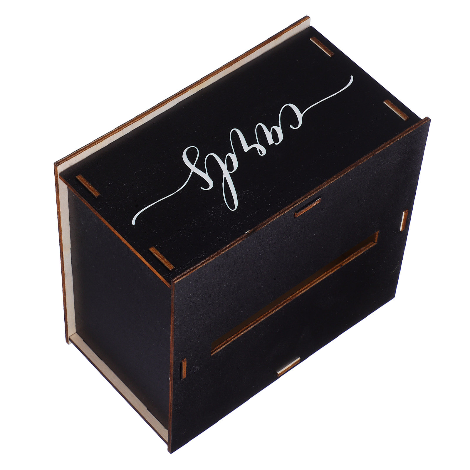 Wooden Card Box Wedding Rustic - Event Party Box recension och pris