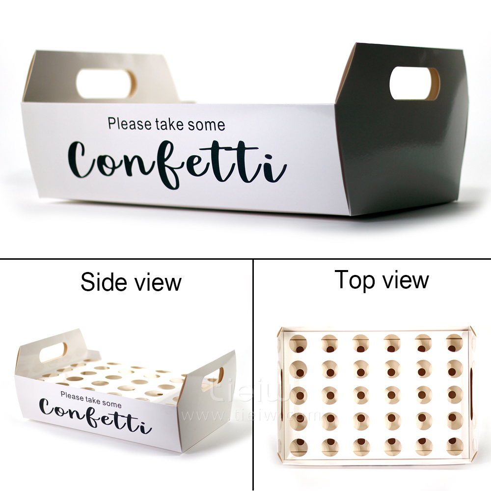 confetti cones holder natural  - Cotton Candy Cone recension och pris