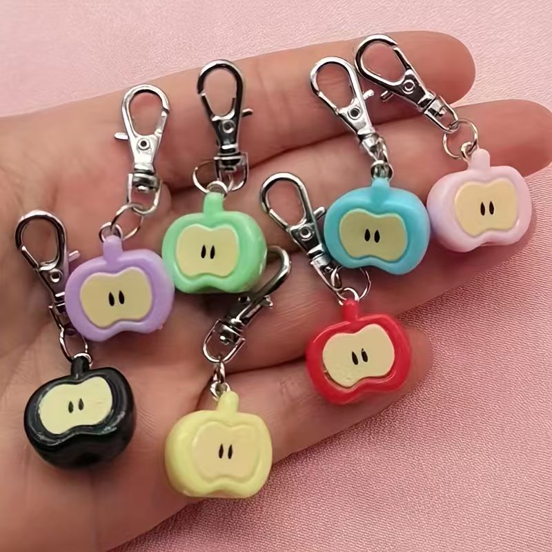 7pcs resin simulated Apple key - Event Party recension och pris