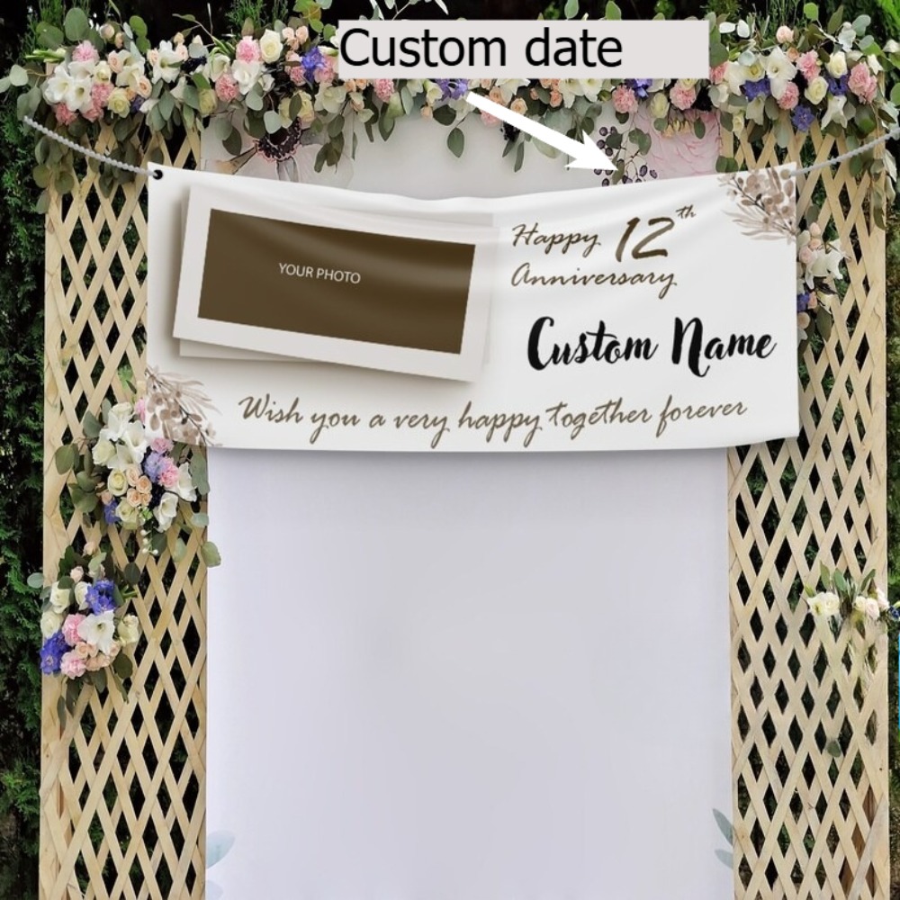 Personalized Anniversary Decor - Event & Party Supply recension och pris