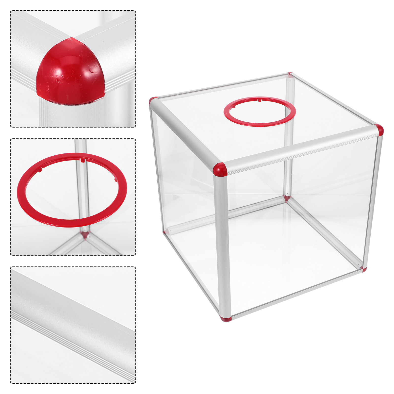 Large Clear Acrylic Raffle Box - Event Party Box recension och pris
