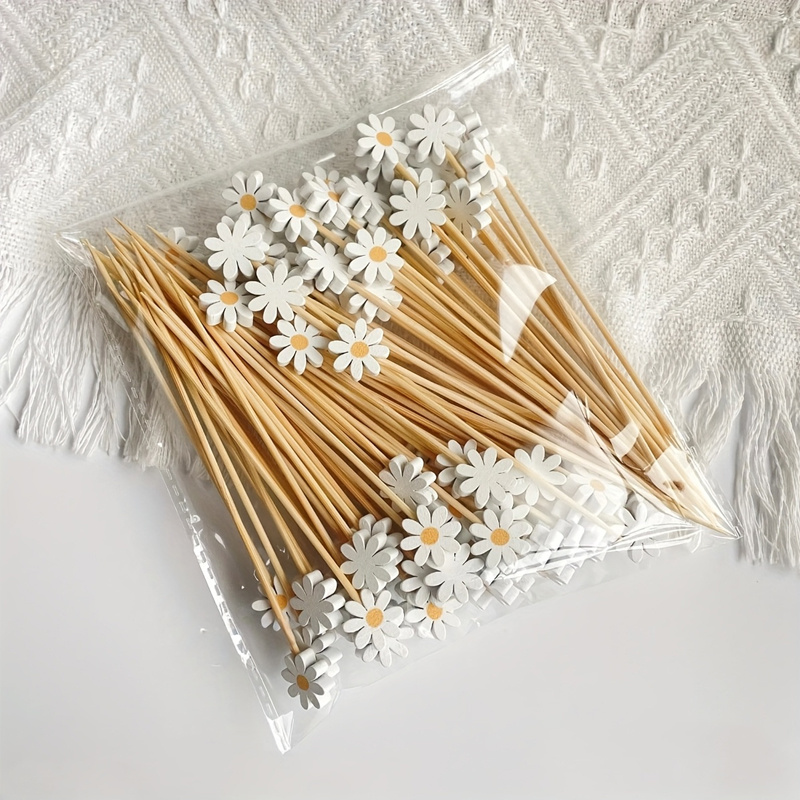 50PCS Daisy flower decoration, - Centerpiece Stick recension och pris