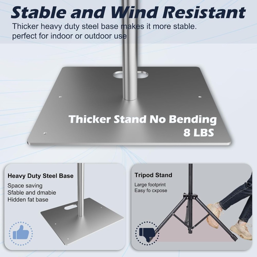 Heavy Duty Backdrop Stand Kit  - Photo Booth Frame recension och pris